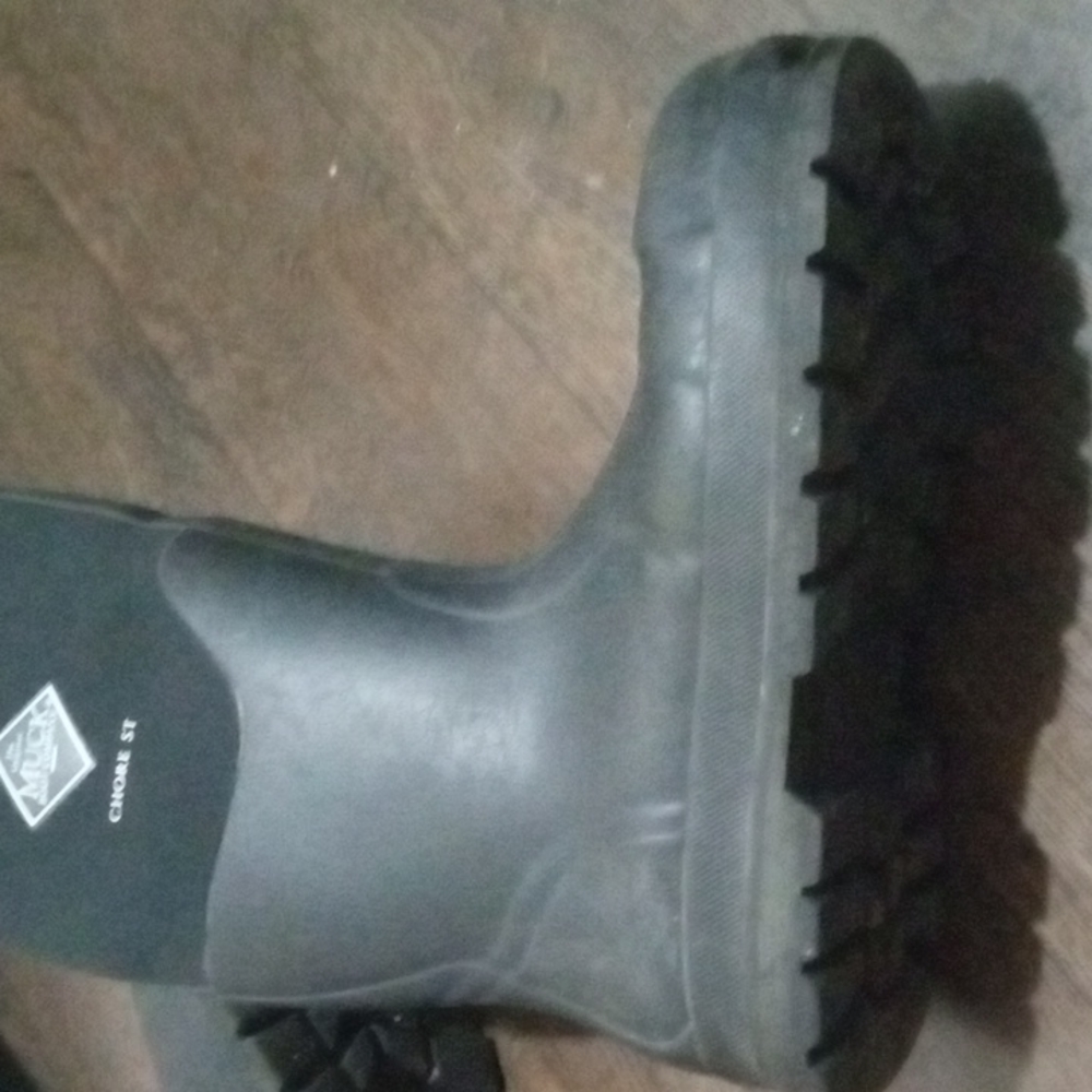 Muck waterproof steel toe quality boots - Picture 3 of 8
